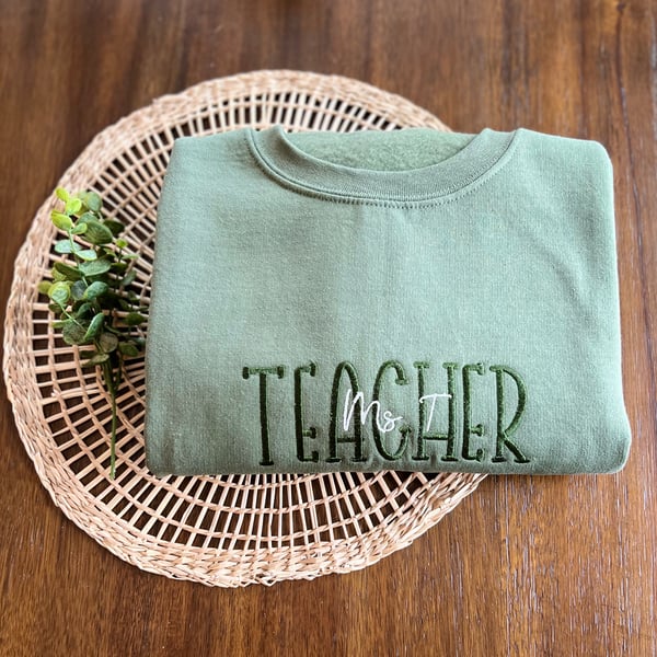 Image of Teacher crewneck
