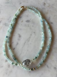 Image 3 of *new* HORIZONS-aquamarine + tibetan quartz