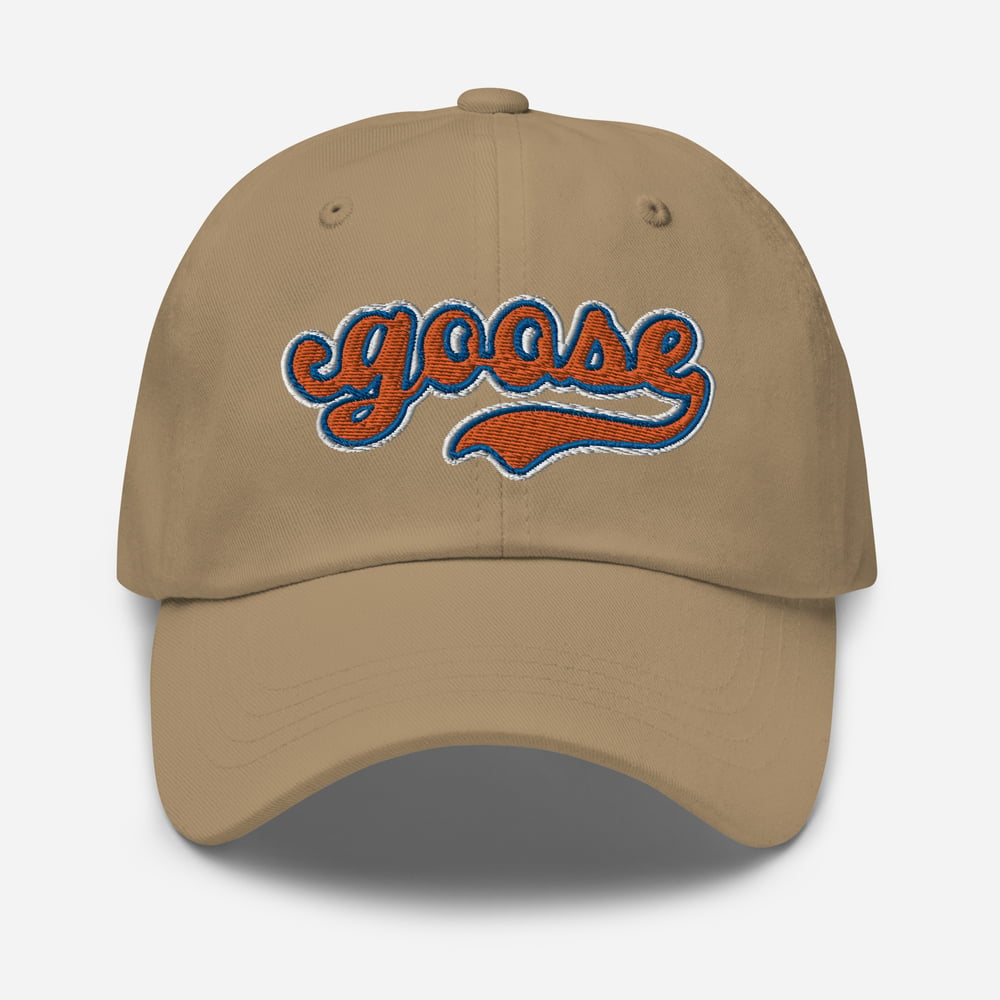 Orange Script Dad hat