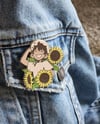 Sun Flower Enamel Pin