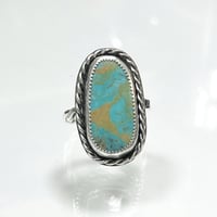 Image 2 of Kingman Turquoise Ring #3