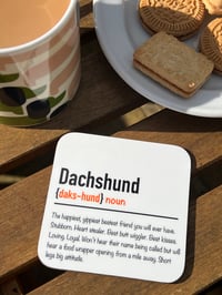 Dachshund Coaster