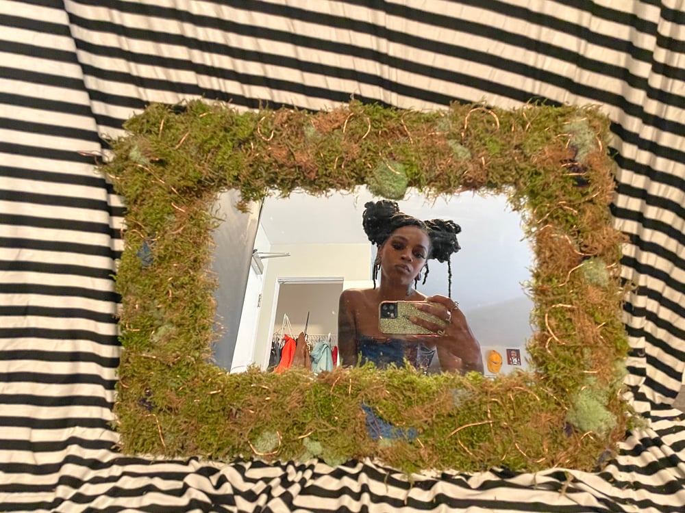 Image of Firefly moss mirror