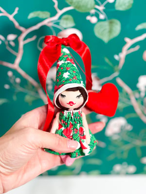 Image of ORNAMENT ELF ART DOLL #8