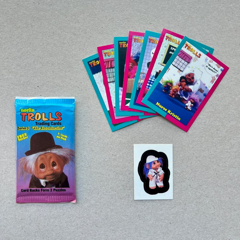 NORFIN TROLLS TRADING CARDS - 1993