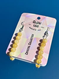 Image 2 of Honey Calicite Earrings 