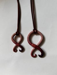 Image 3 of Troll Cross Worm Pendants