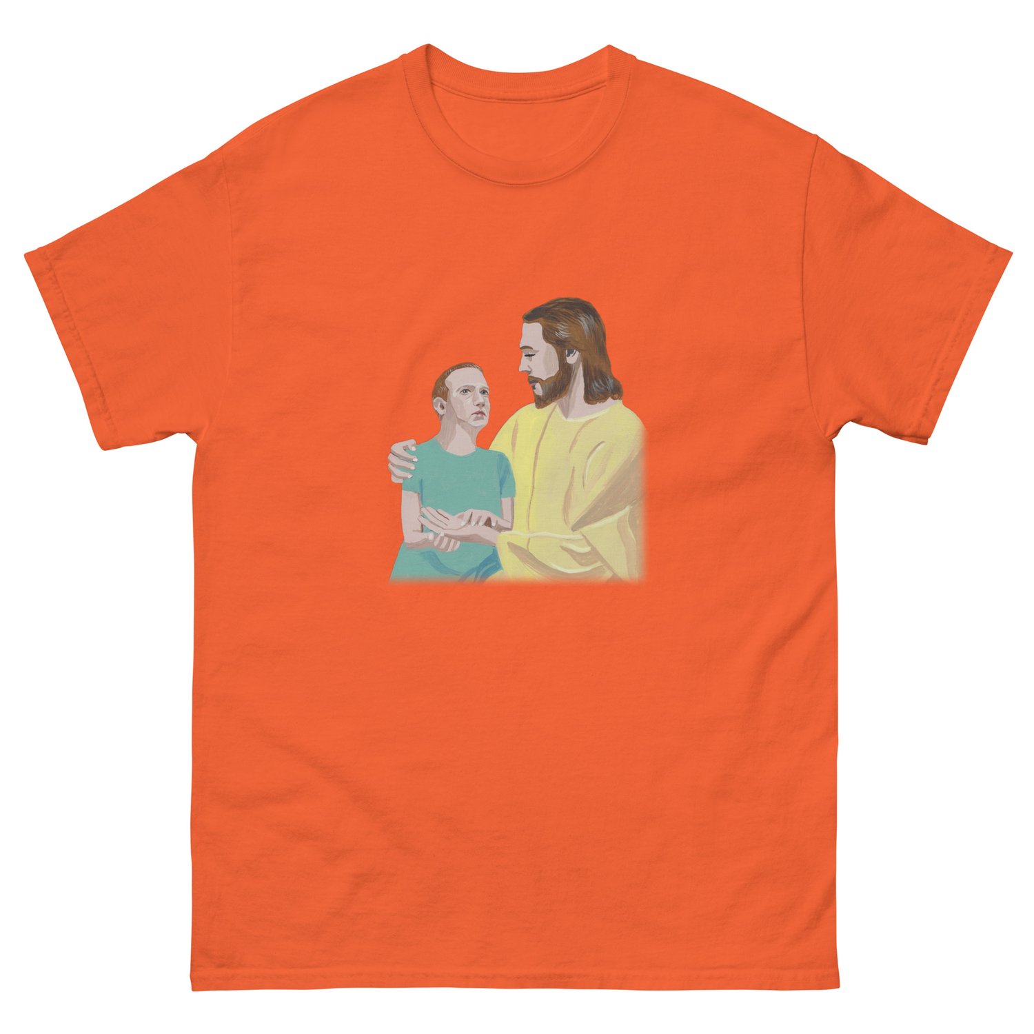 Image of MARK MEETS JESUS T-SHIRT