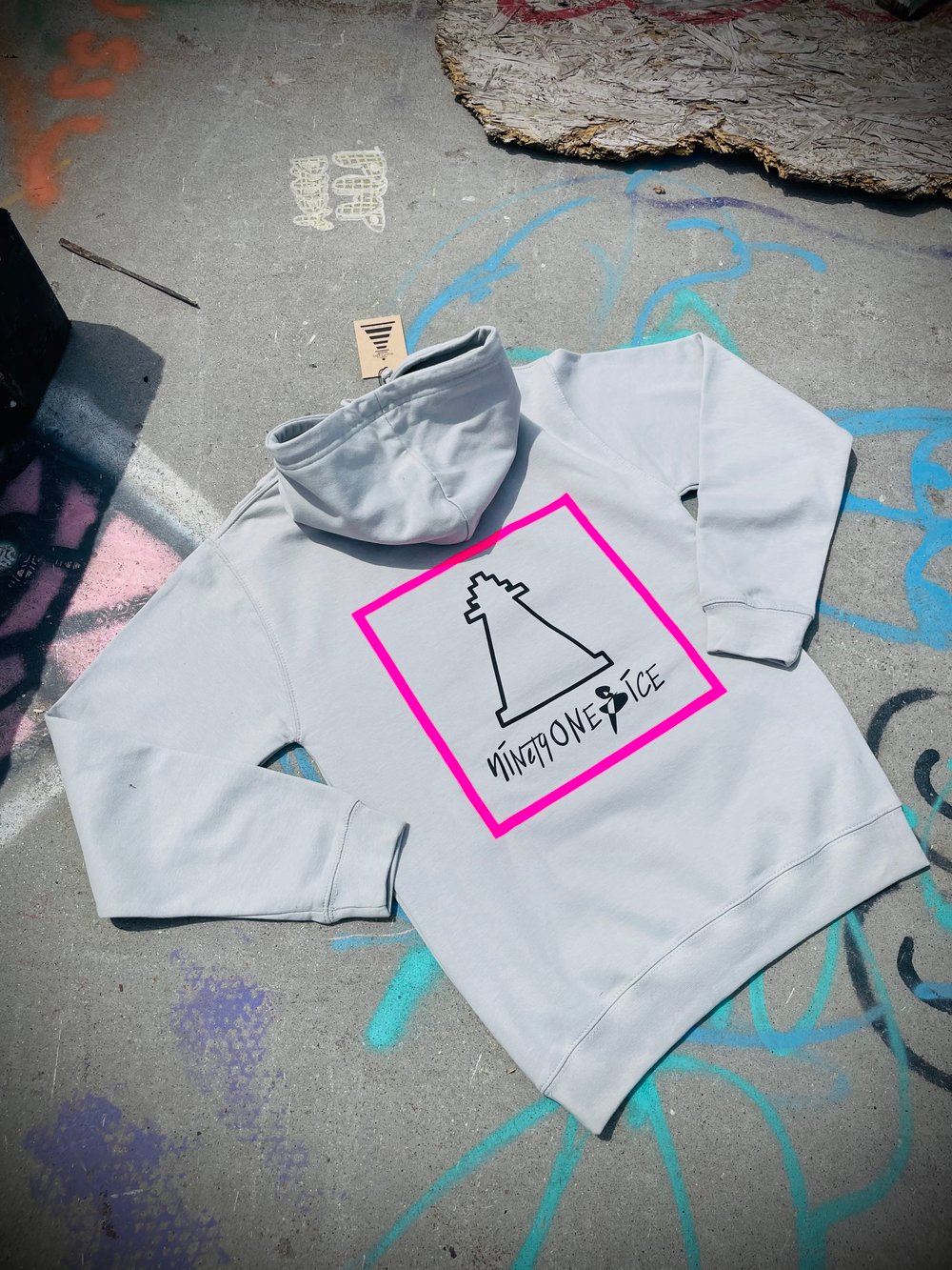 Image of Moon Grey Leopard Hoody