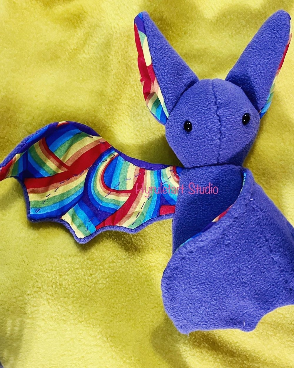 Purple Pride Bat Plush
