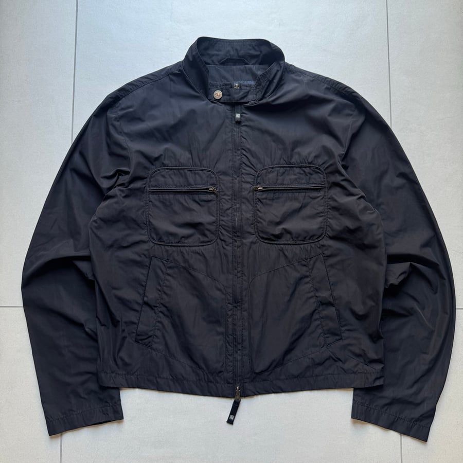 Image of 2000s Armani Jeans Nylon Jacket, Size Medium