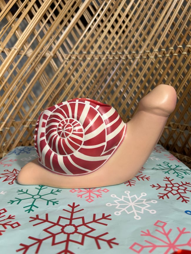 Candy Cane Gary Matte Finish 1 of 1 Holiday Glaze