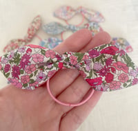 Image 1 of Liberty Bunny Bow Hair Ties