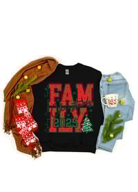 Image 1 of Family Christmas 2025 2 Sweatshirts