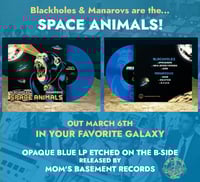 Image 2 of Blackholes/Manarovs - Space Animals Split 12” ep 