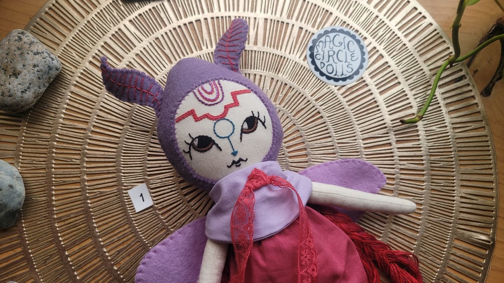 Image of Purple Empress Moth Dolls