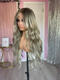 Image 2 of human hair brown highlights (ready to ship) 
