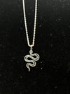 Snake— Silver Chunk Chain