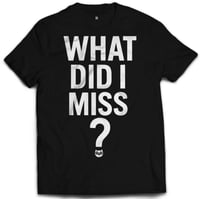 Image 2 of Woven Drip DRAKE ICEMAN What Did I Miss? Front & Back Rap Tee  