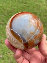 Image 10 of Carnelian Sphere #1821