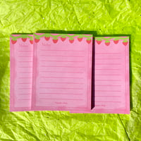 Image of Strawberry Notepad