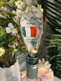Image 1 of Oyster Shell Wine Stopper  W106