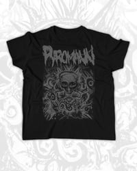 Pyromann skull T-Shirt Black