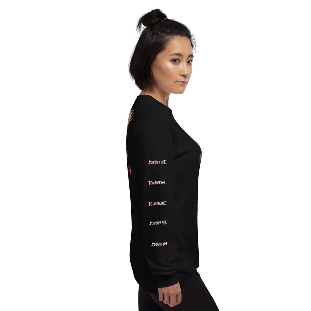 Mindrape Art - Duality and Decay Long Sleeve Shirt by Mark Cooper Art