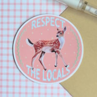 Image 3 of Respect the Locals - Sticker