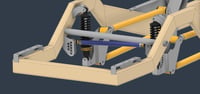 Image 3 of 73-87 Coilover Full Chassis 3D Model
