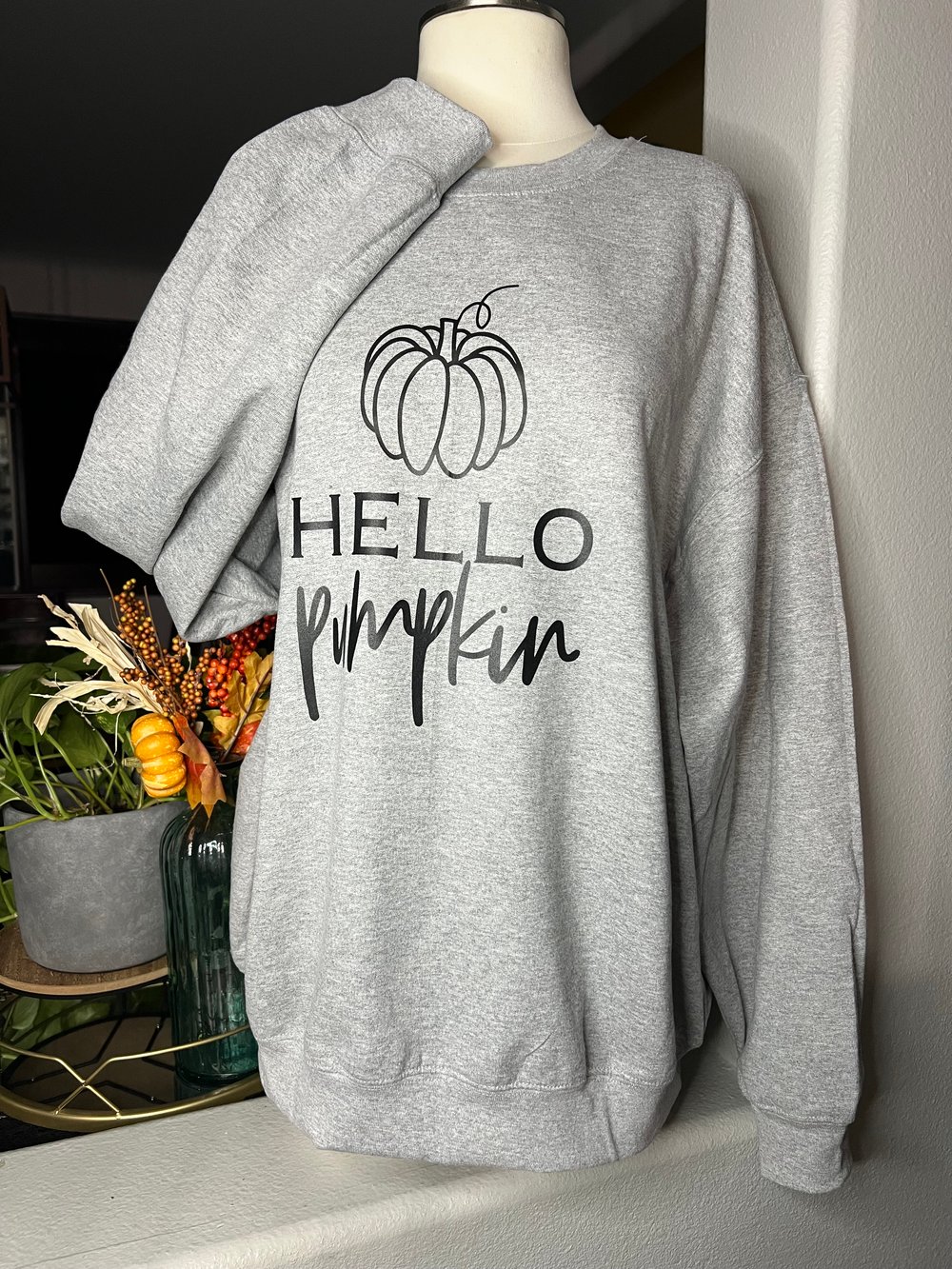 Hello Pumpkin Crewneck