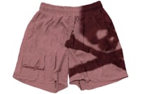 Image 2 of CACTUS JACK BY TRAVIS SCOTT FOR MASTERMIND SKULL SHORTS "PINK"