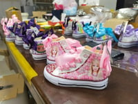 Image 4 of Barbie Toddler Girls Custom Canvas Shoes