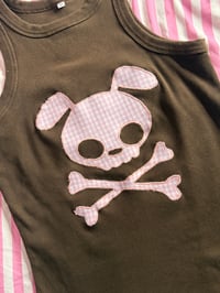 Image 5 of Skull Puppy tank ૮꒰ ˶• ༝ •˶꒱ა (M)