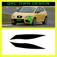 X2 Seat Leon Mk2 Eyebrow Stickers 