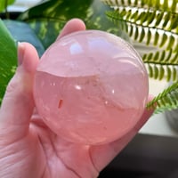 Image 5 of Rose Quartz Sphere C