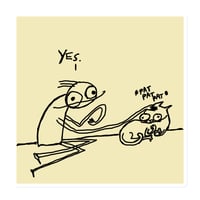 Image 1 of Magnet YES PATPATPATPAT