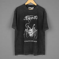 Image 1 of The Thing T-Shirt – John Carpenter Horror Unisex Washed Premium Cotton Tee
