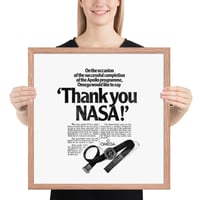 Image 2 of Omega Nasa framed poster