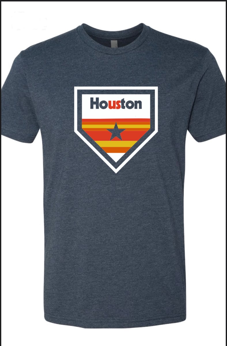 Astros Home Plate Short Sleeve Shirt – Party of Ten Apparel