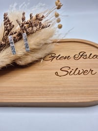 Image 3 of Hammered bar stud earrings 