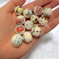 Image 3 of  1Bt21 bubble gum Character Beads - DIY Crafting Supplies