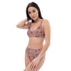 Spring flowers Recycled High-Waisted Bikini