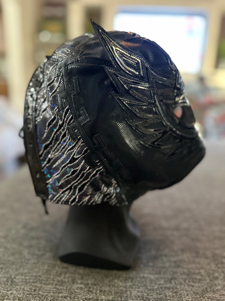 Image of El Grande Americano Luchador Black - PRO Mask