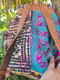 Image 6 of Skiathos back pack bag - turquoise 