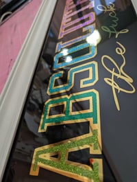 Image 5 of Absolutely - Gilded Glass piece. Free UK shipping 