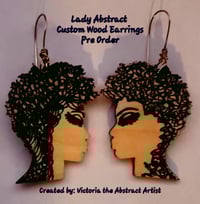 Image 4 of Custom ABSTRACT Earrings Pre Order