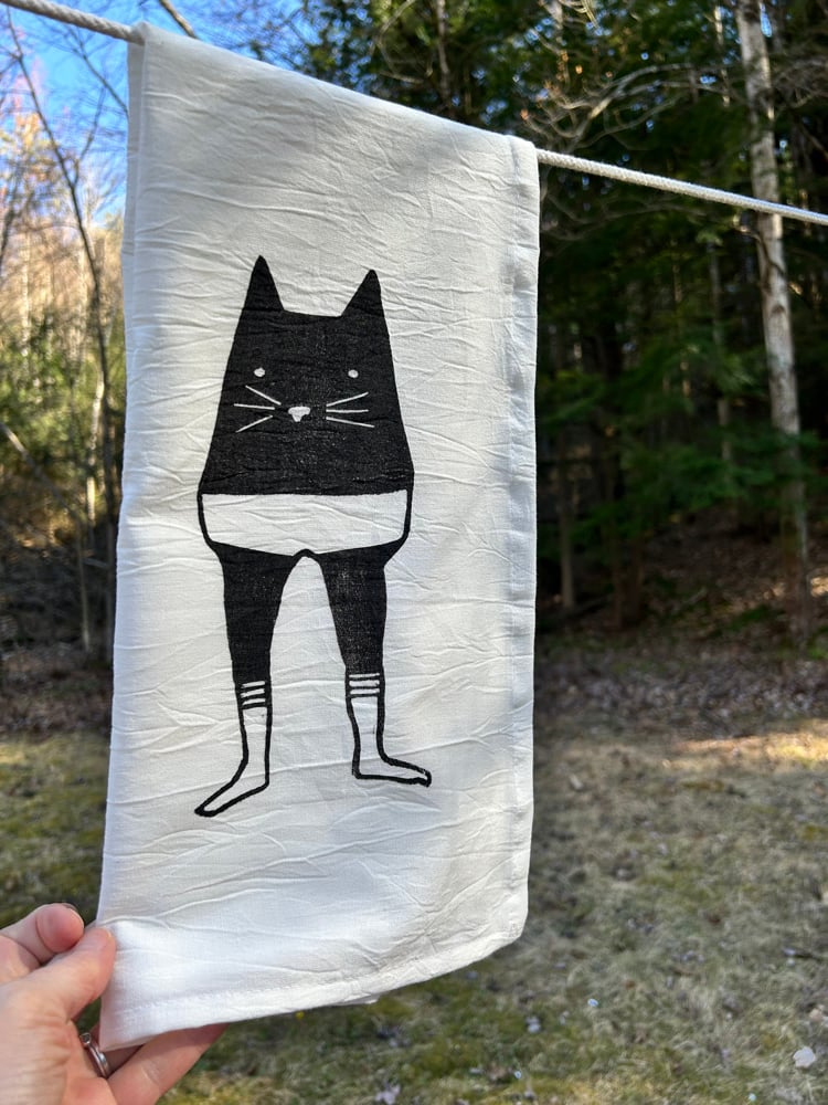 Catman Floursack Towel
