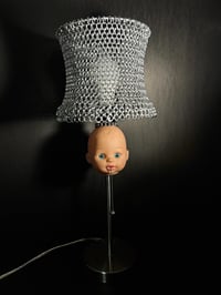 Image 3 of Baby Head Chainmaille Lamp