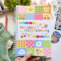 Image 2 of Reusable Sticker Book | Size A5 | LIMITED EDITION
